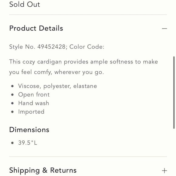 Anthropologie Charcoal Gray Hooded Cardigan - Picture 2 of 6